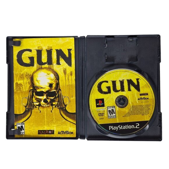 Gun Sony Playstation 2 Game With Manual And Case - Picture 3 of 3